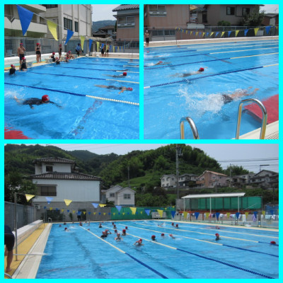 7.03水泳4年